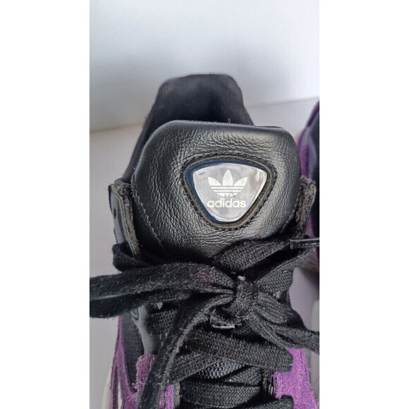 ADIDAS Originals Falcons Sneaker Shoes CG6216 Women's Size 10 Purple Black - Picture 5 of 9